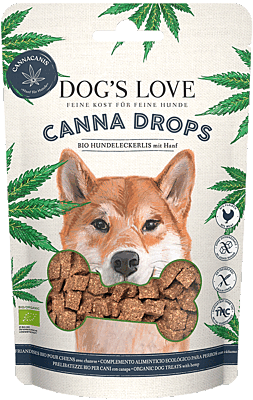Friandises Canna Drops | Friandises Bio pour chiens Friandises Canna Drops | Friandises Bio pour chiens
